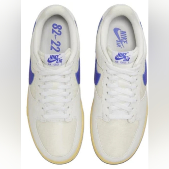 Nike Air Force 1 Unity 'White Racer Blue' DM2385-100 - Picture 6 of 8